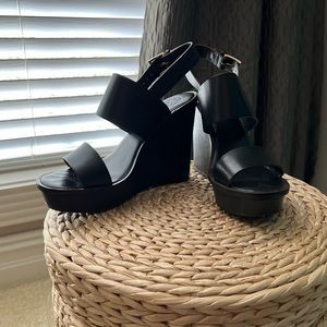 Tory Burch Heels Black Wedge